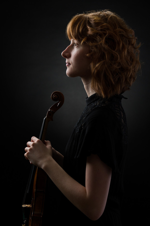 Professional promotional photography for a classical musician: Zala Frangež / © Saša Huzjak / SHtudio.eu